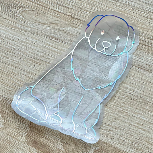 Great Pyrenees Sun Catcher Sticker Decal
