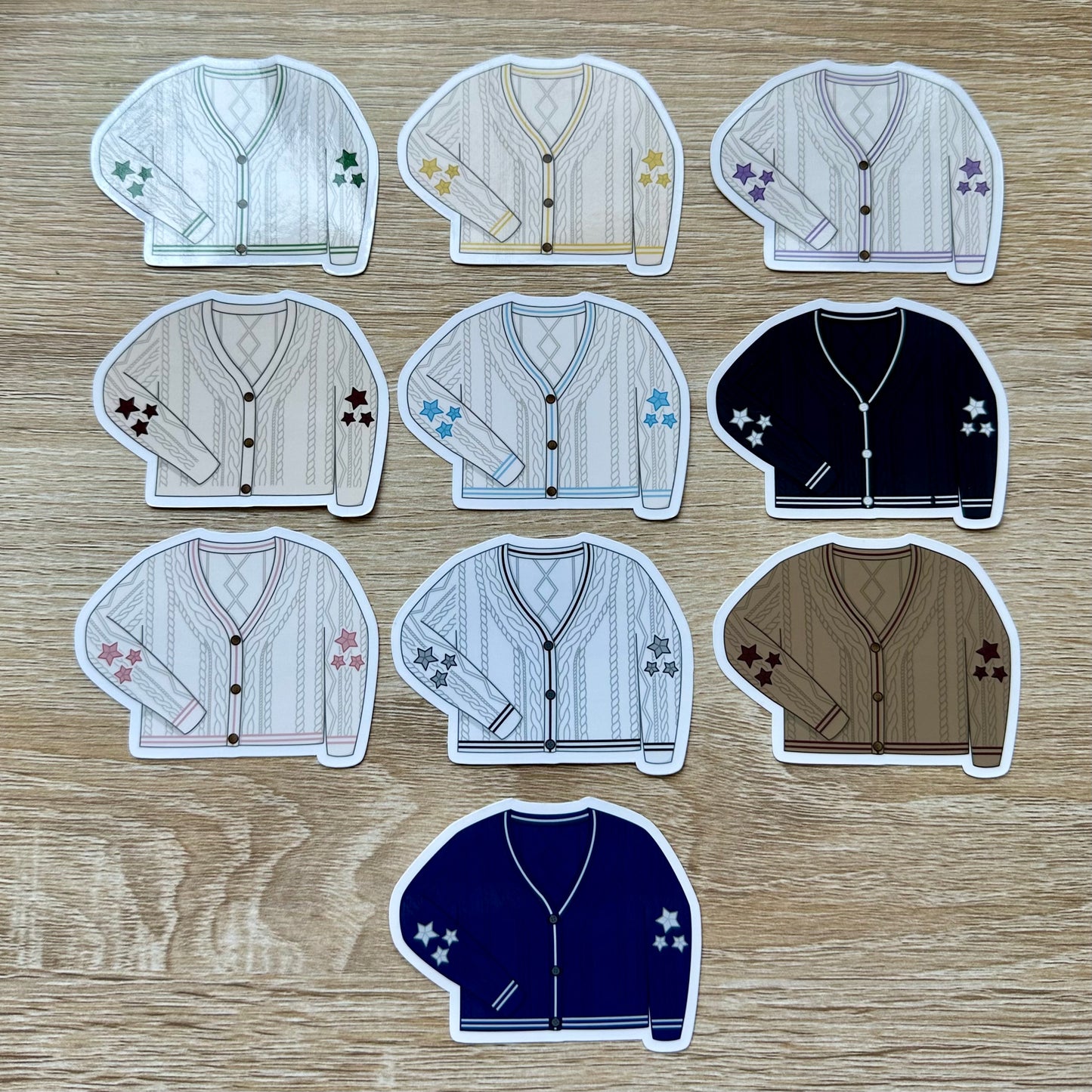 Cardigan Sticker
