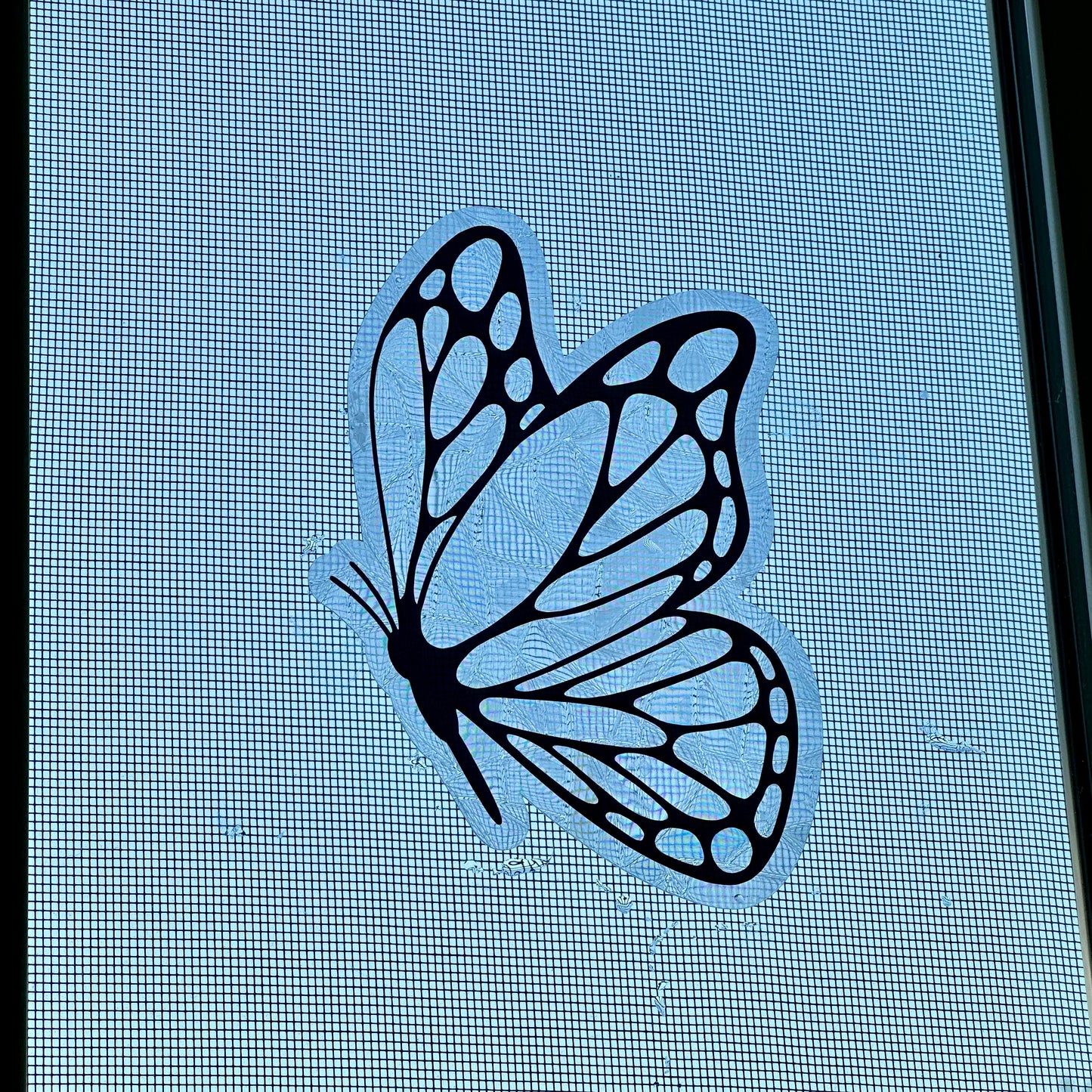 Butterfly Sun Catcher Sticker Decal