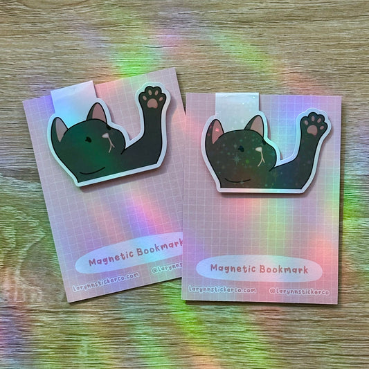 Waving Cat Magnetic Bookmark