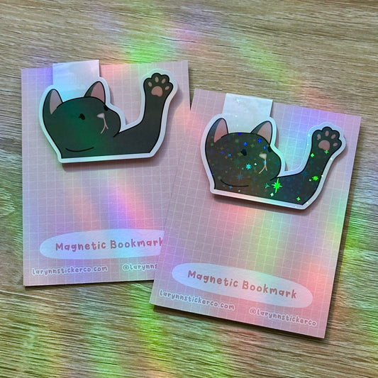 Waving Cat Magnetic Bookmark