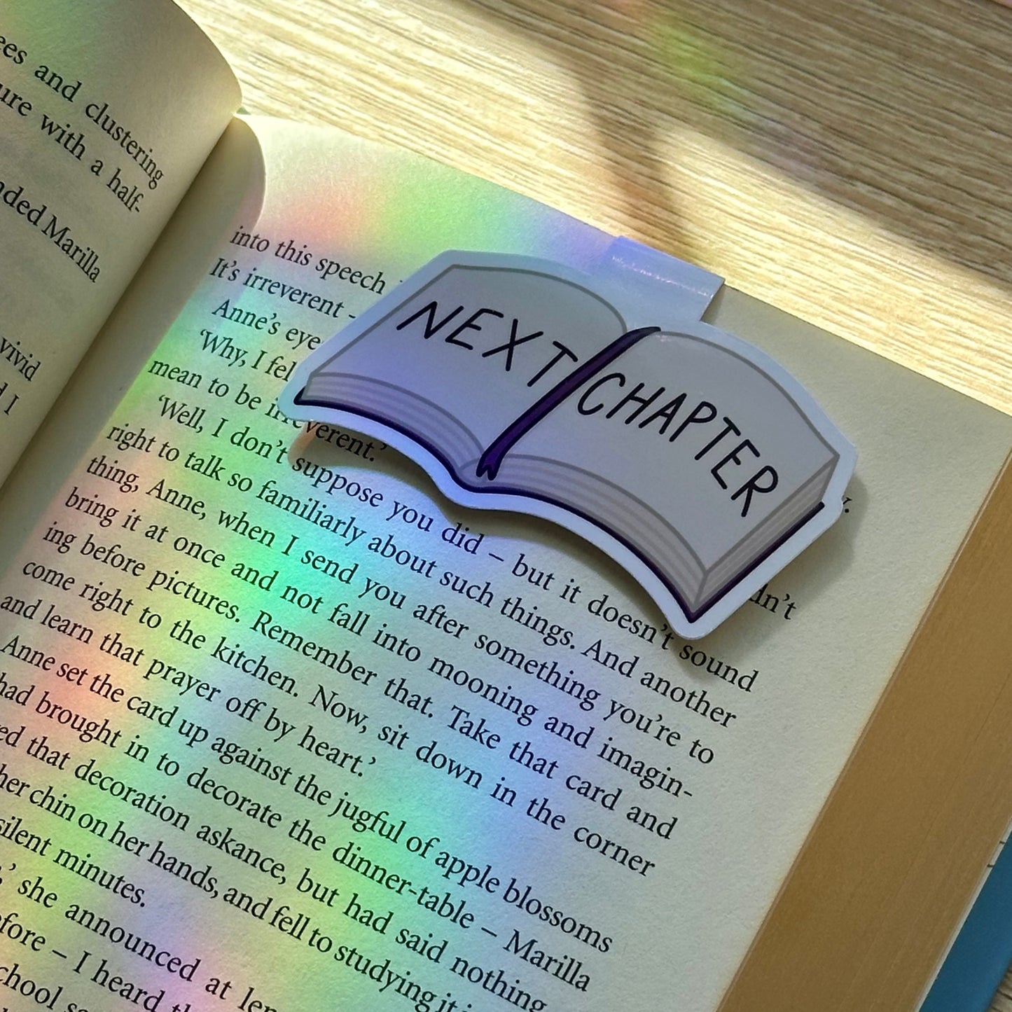 Next Chapter Magnetic Bookmark
