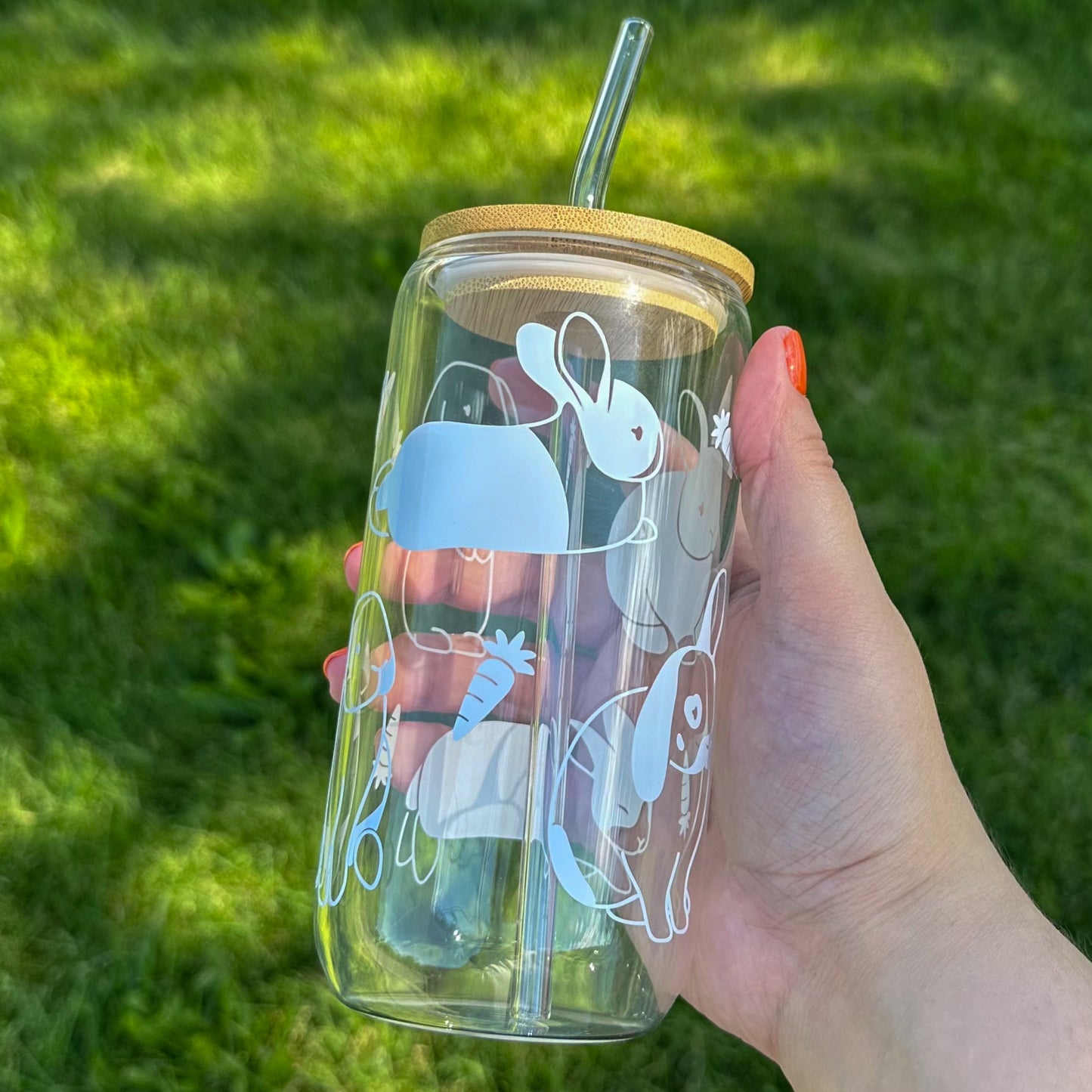 **PRE-ORDER** Bunnies Color Changing Glass Cup