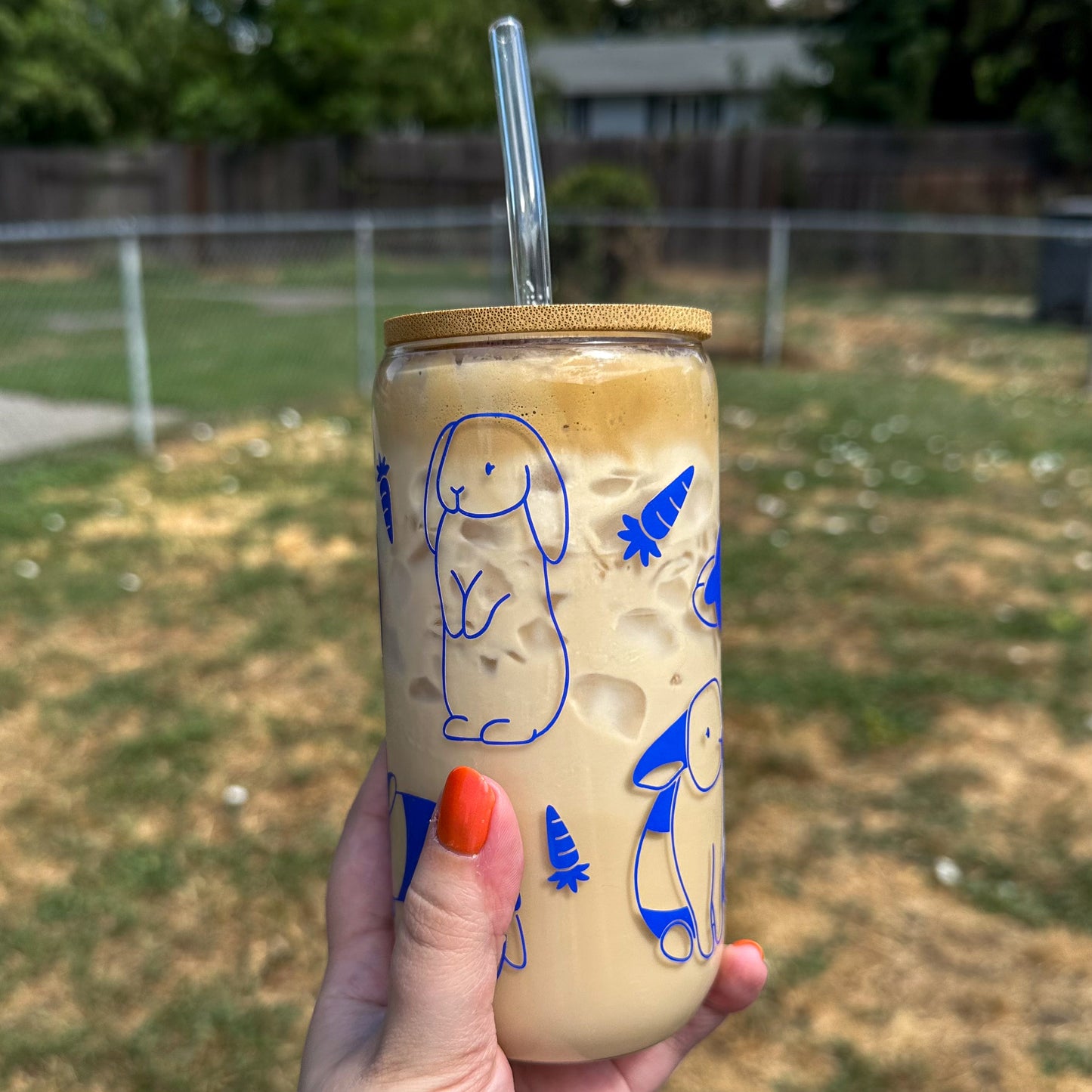 **PRE-ORDER** Bunnies Color Changing Glass Cup