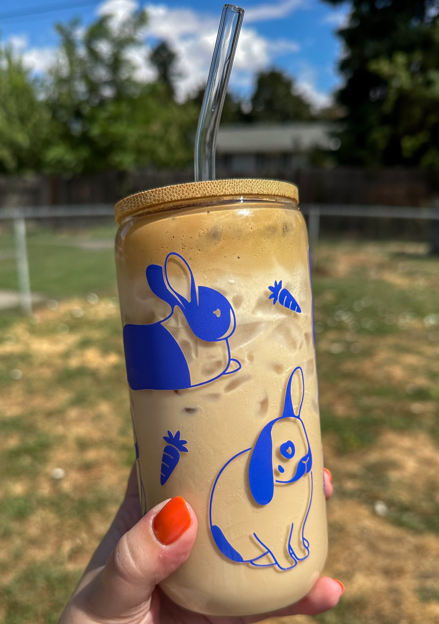 **PRE-ORDER** Bunnies Color Changing Glass Cup
