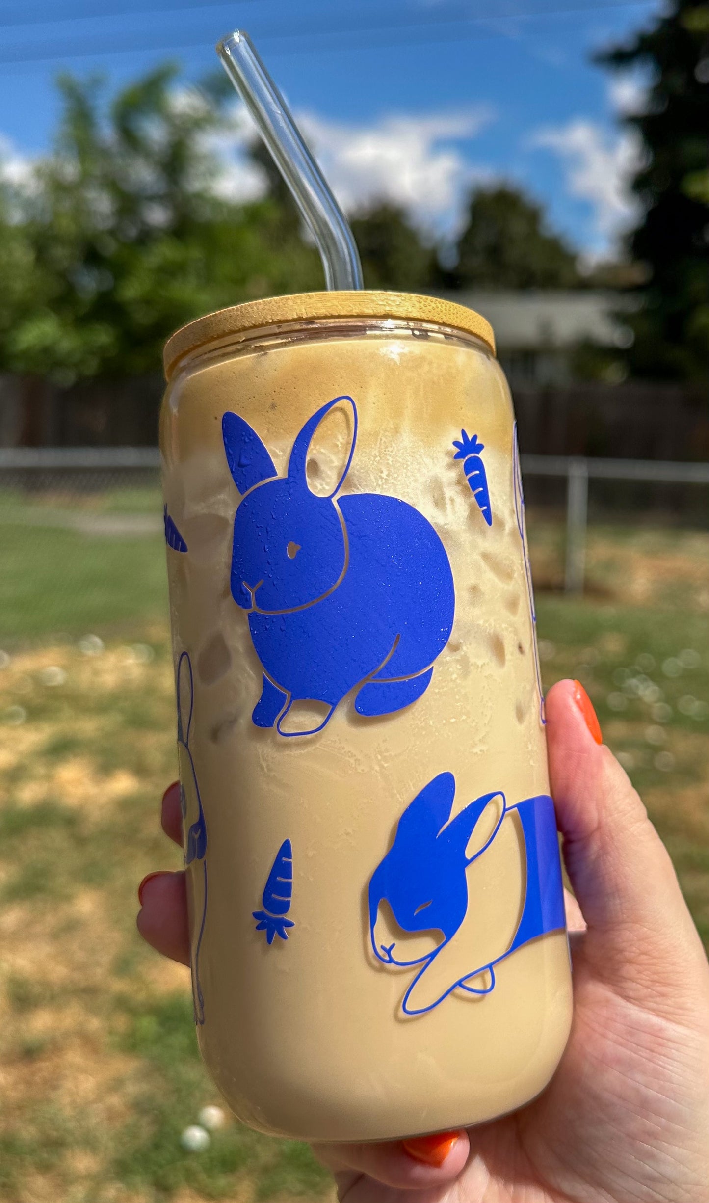 **PRE-ORDER** Bunnies Color Changing Glass Cup