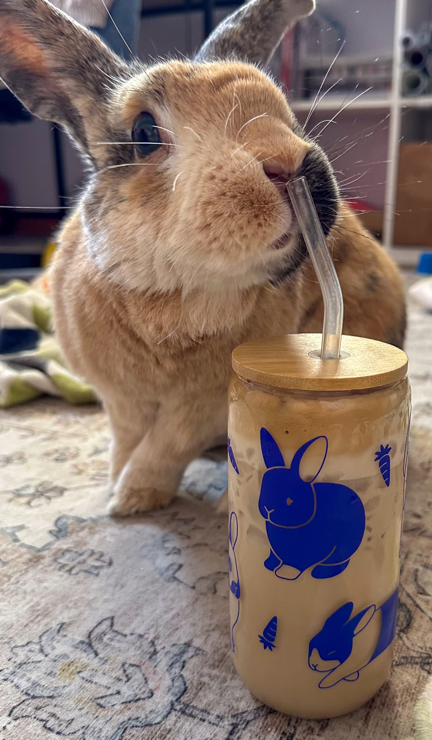 **PRE-ORDER** Bunnies Color Changing Glass Cup