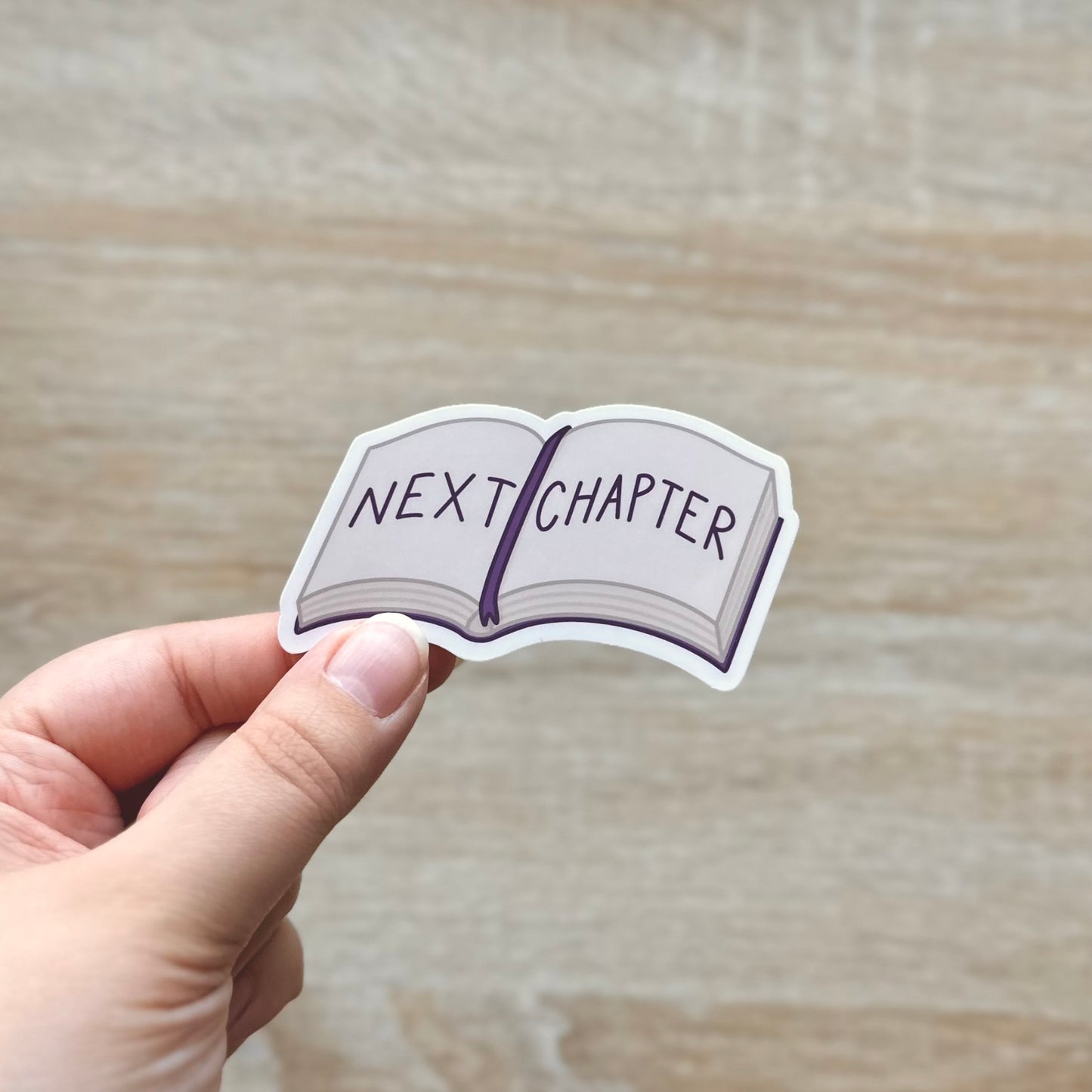 Next Chapter Book Sticker