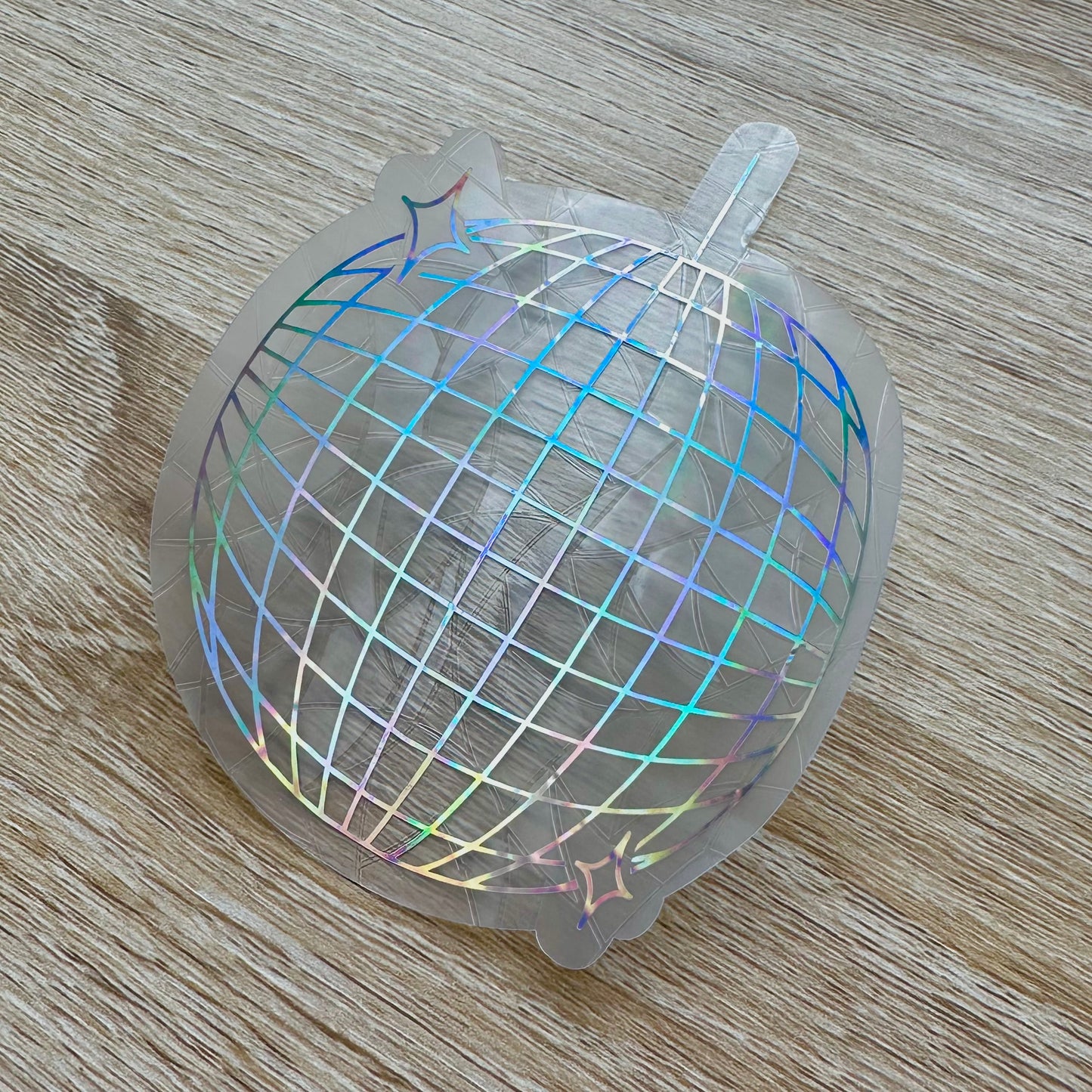 Mirrorball / Disco Ball Sun Catcher Sticker Decal