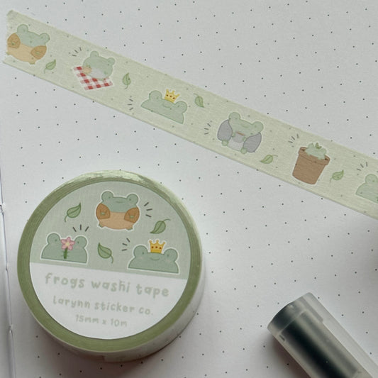 Frog Washi Tape