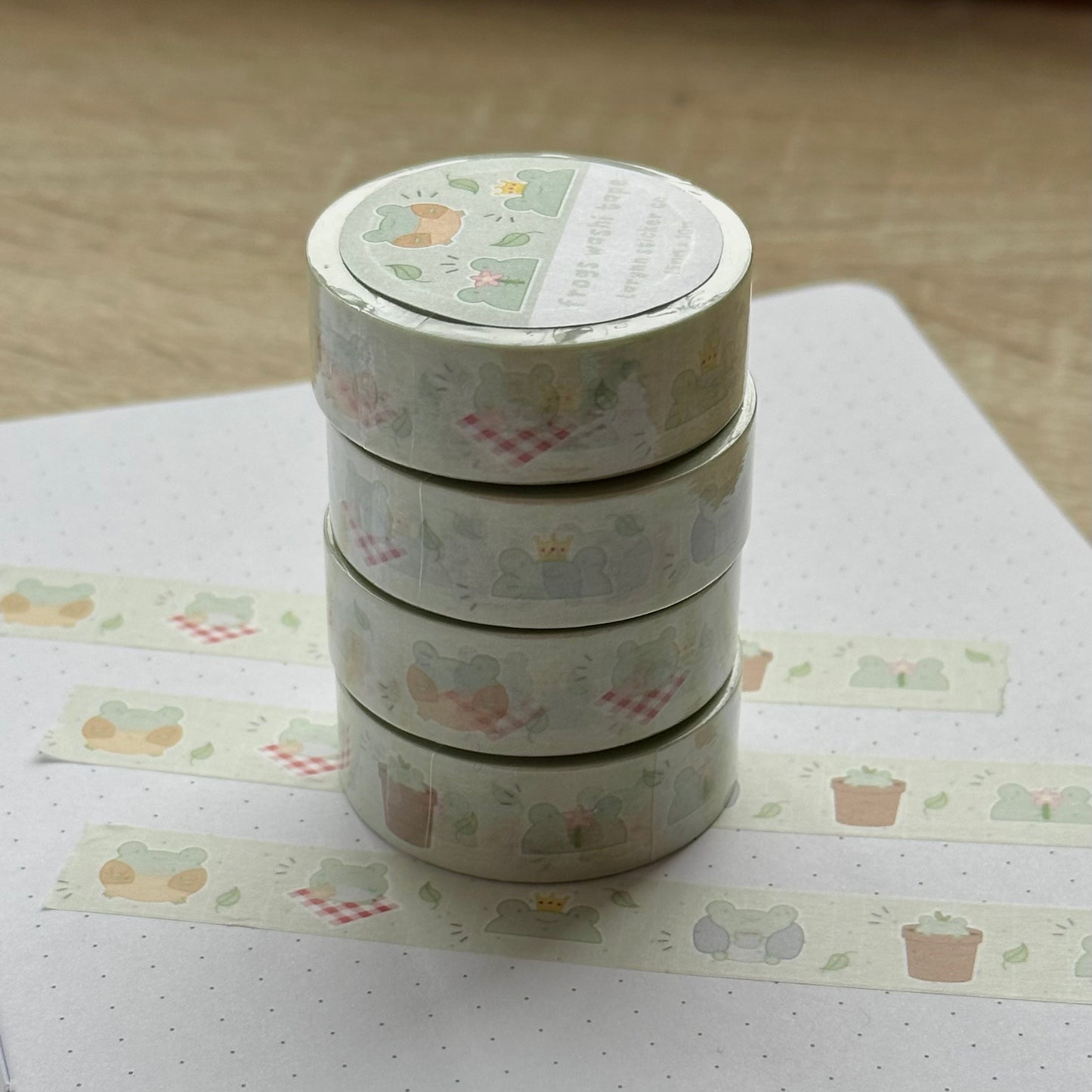 Frog Washi Tape