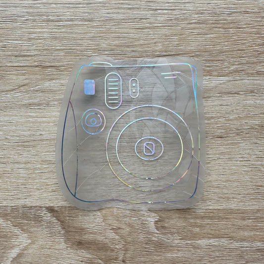 Camera Sun Catcher Sticker Decal