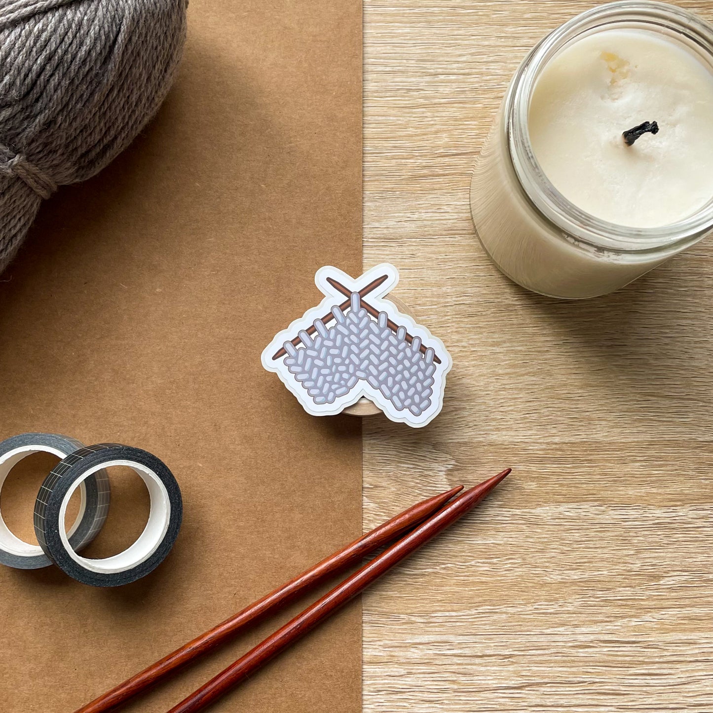 Knit Sticker