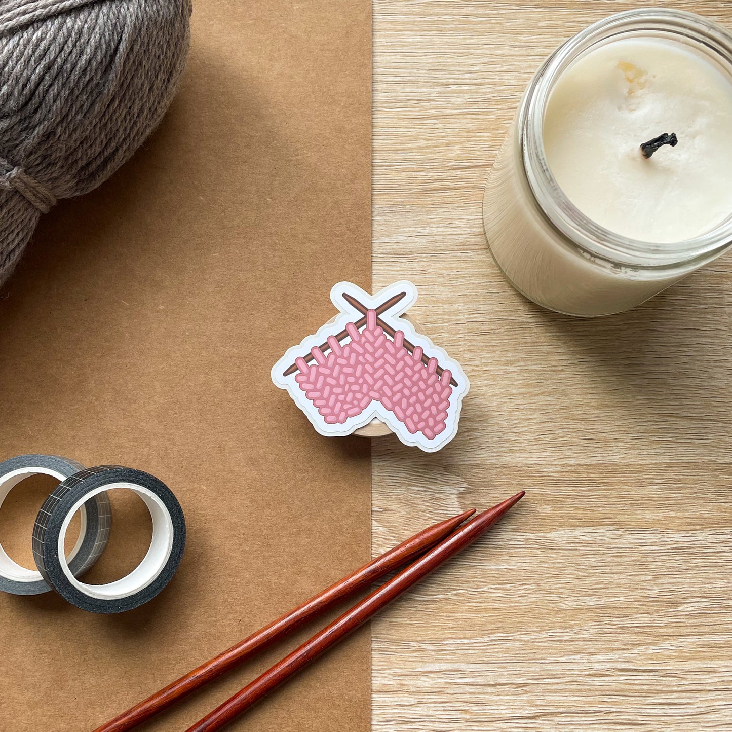 Knit Sticker