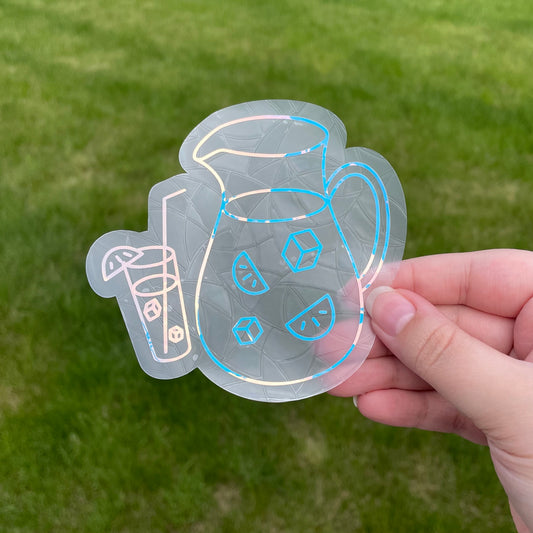 Lemonade Sun Catcher Sticker Decal