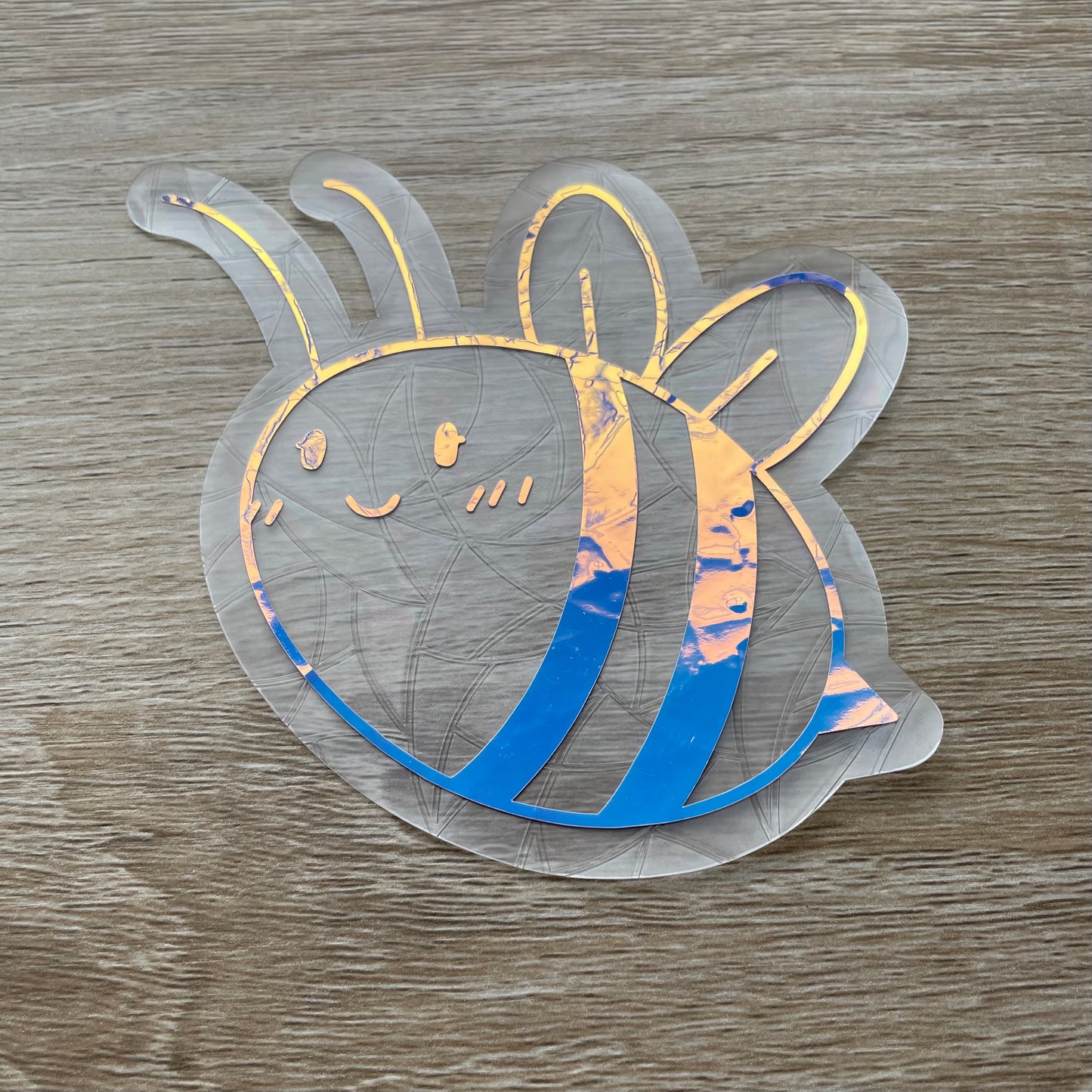 Bee Sun Catcher Sticker Decal