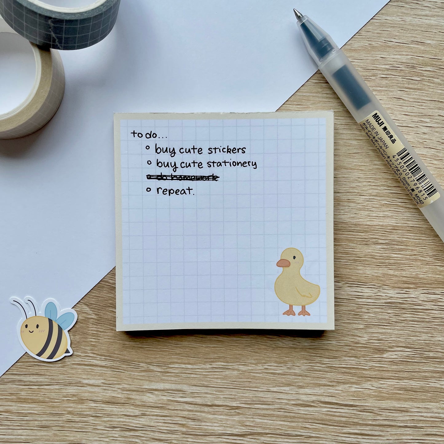 Spring Memo Pad / Note Pad
