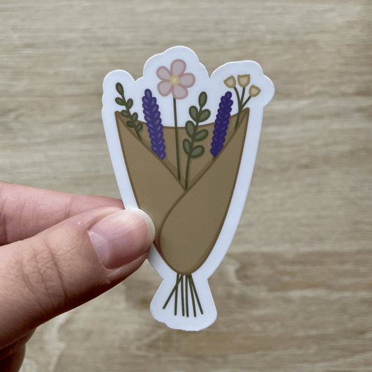 Wildflower Bouquet Sticker