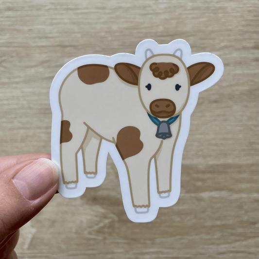 Cow Sticker