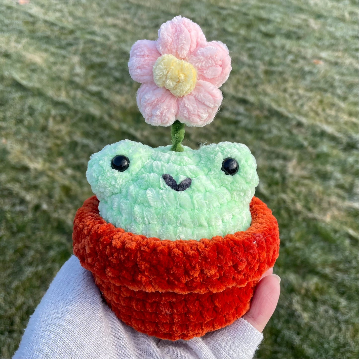 Keep on Growing Frog Plushie