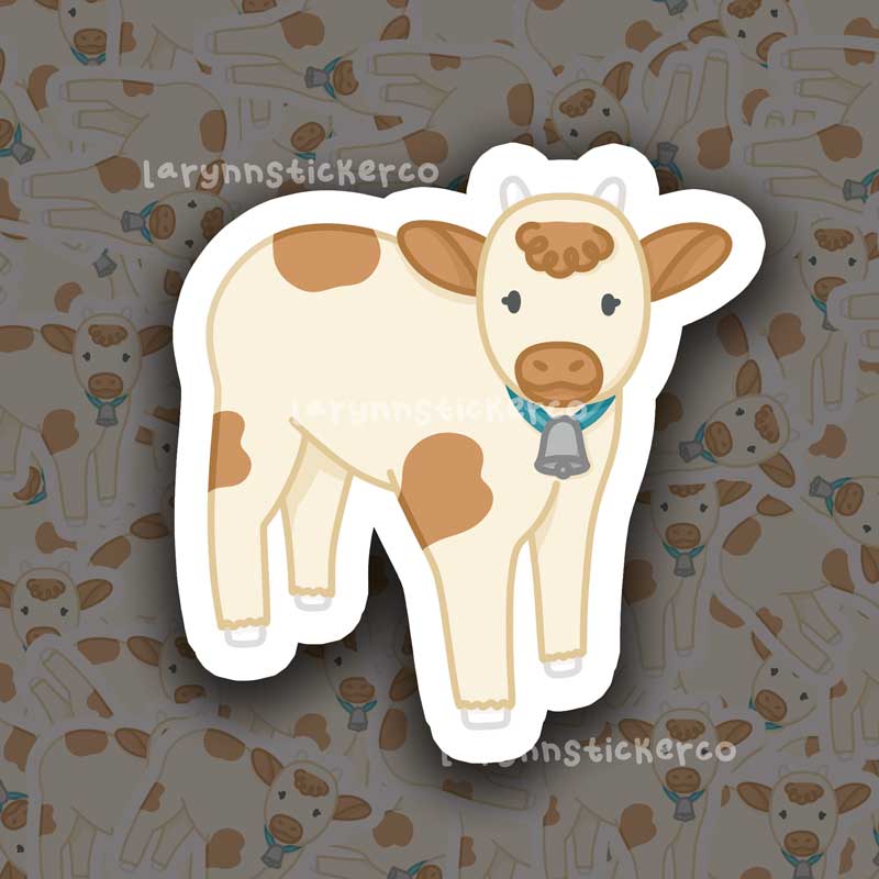 Cow Sticker