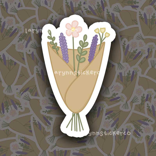 Wildflower Bouquet Sticker