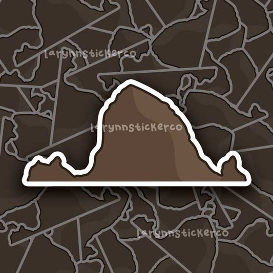 Haystack Rock Sticker