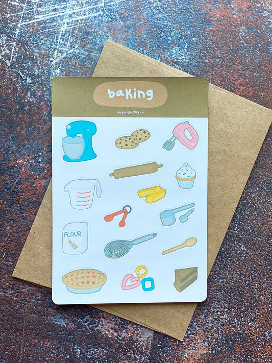 Baking Sticker Sheet