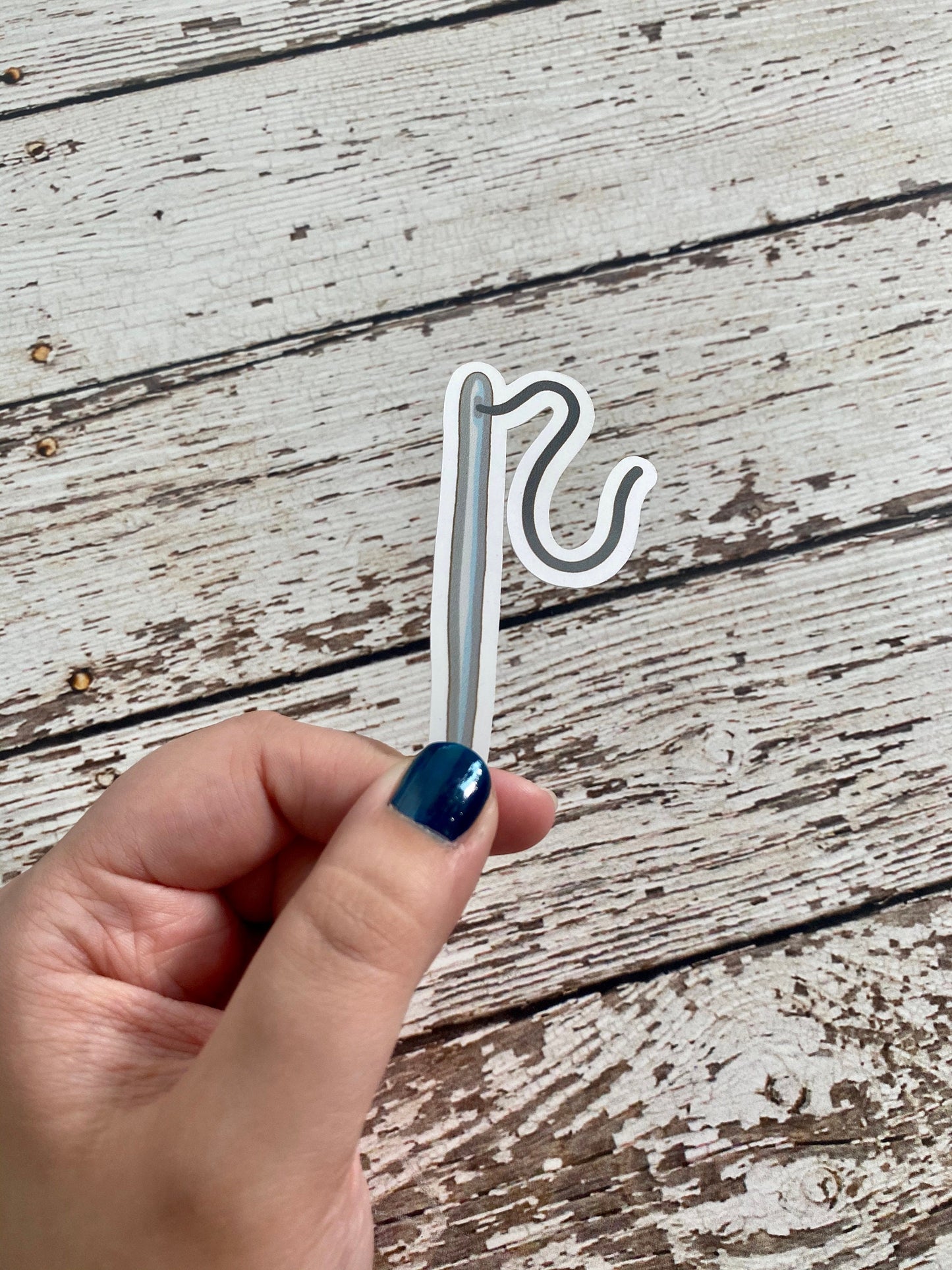Knit and Crochet Tools Sticker Pack