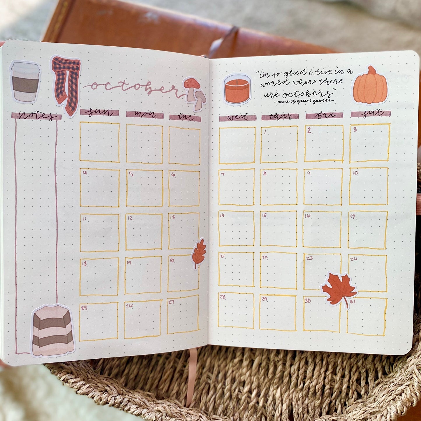Fall Sticker Sheet