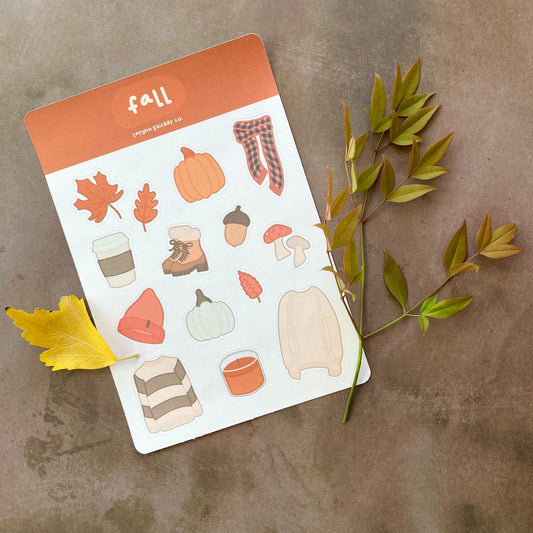 Fall Sticker Sheet
