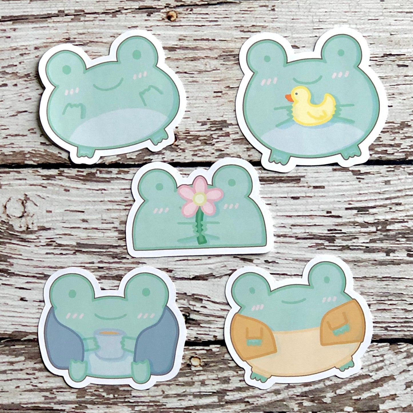 Frogs Sticker Pack (Pack B)