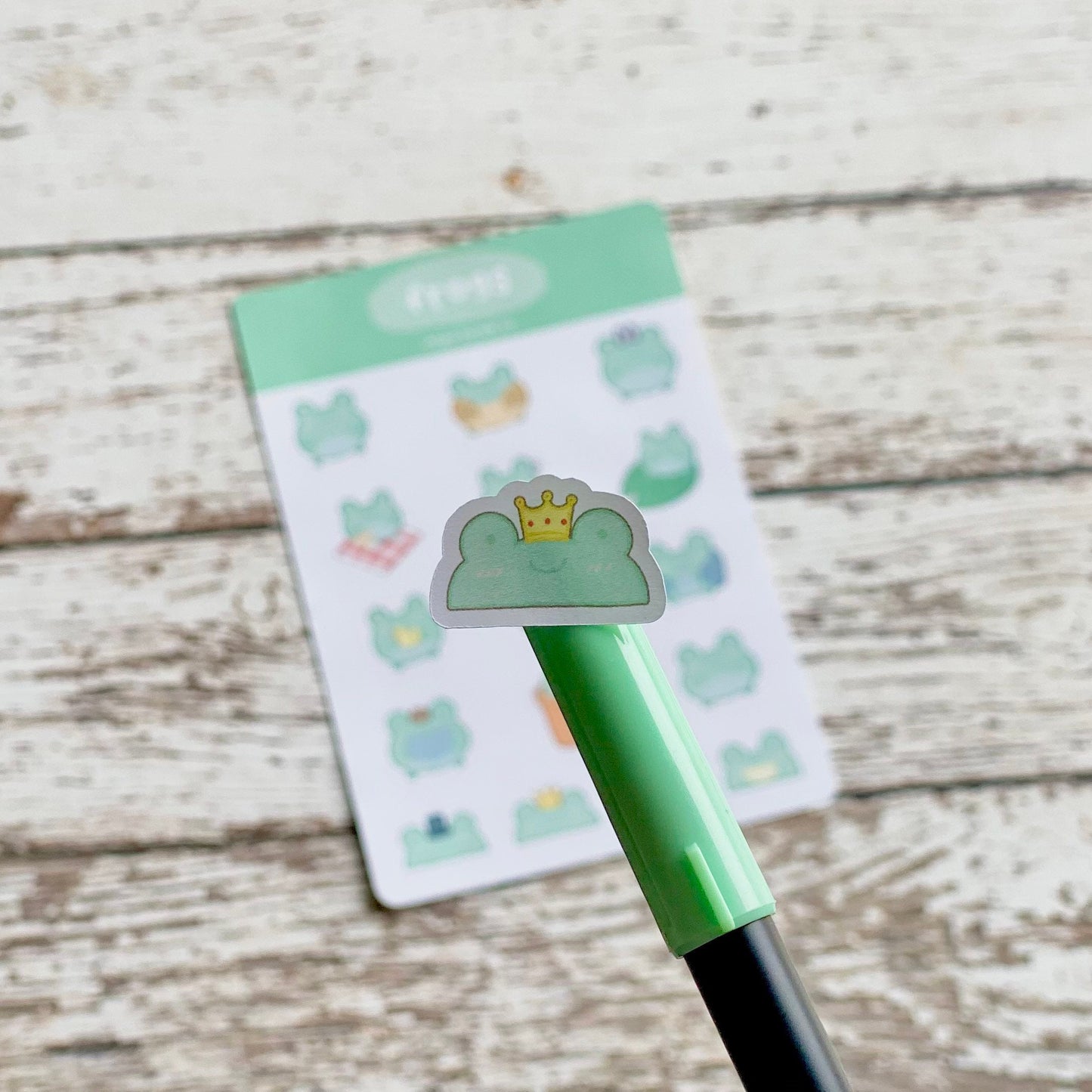 Frogs Sticker Sheet