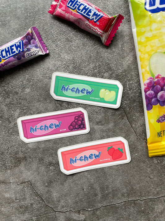 Hi-Chew FUNDRAISER Sticker Pack