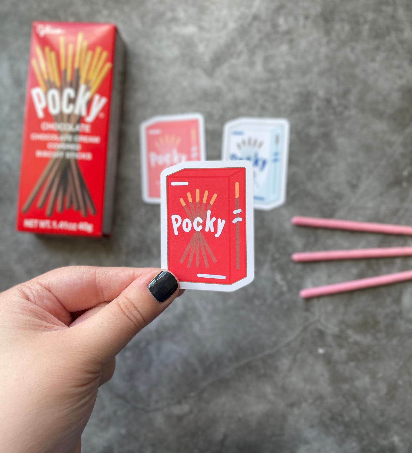 Pocky FUNDRAISER Sticker Pack