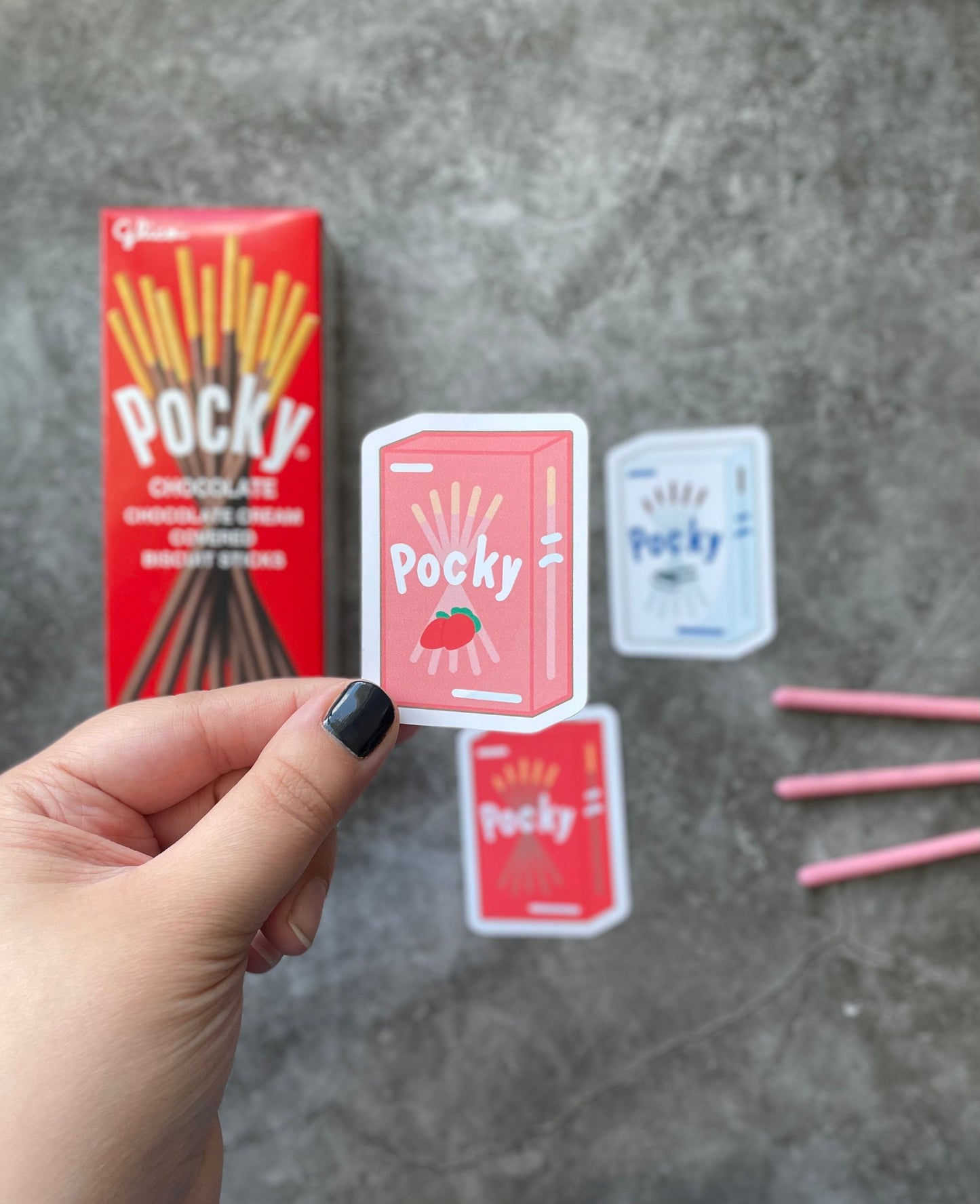 Pocky FUNDRAISER Sticker Pack