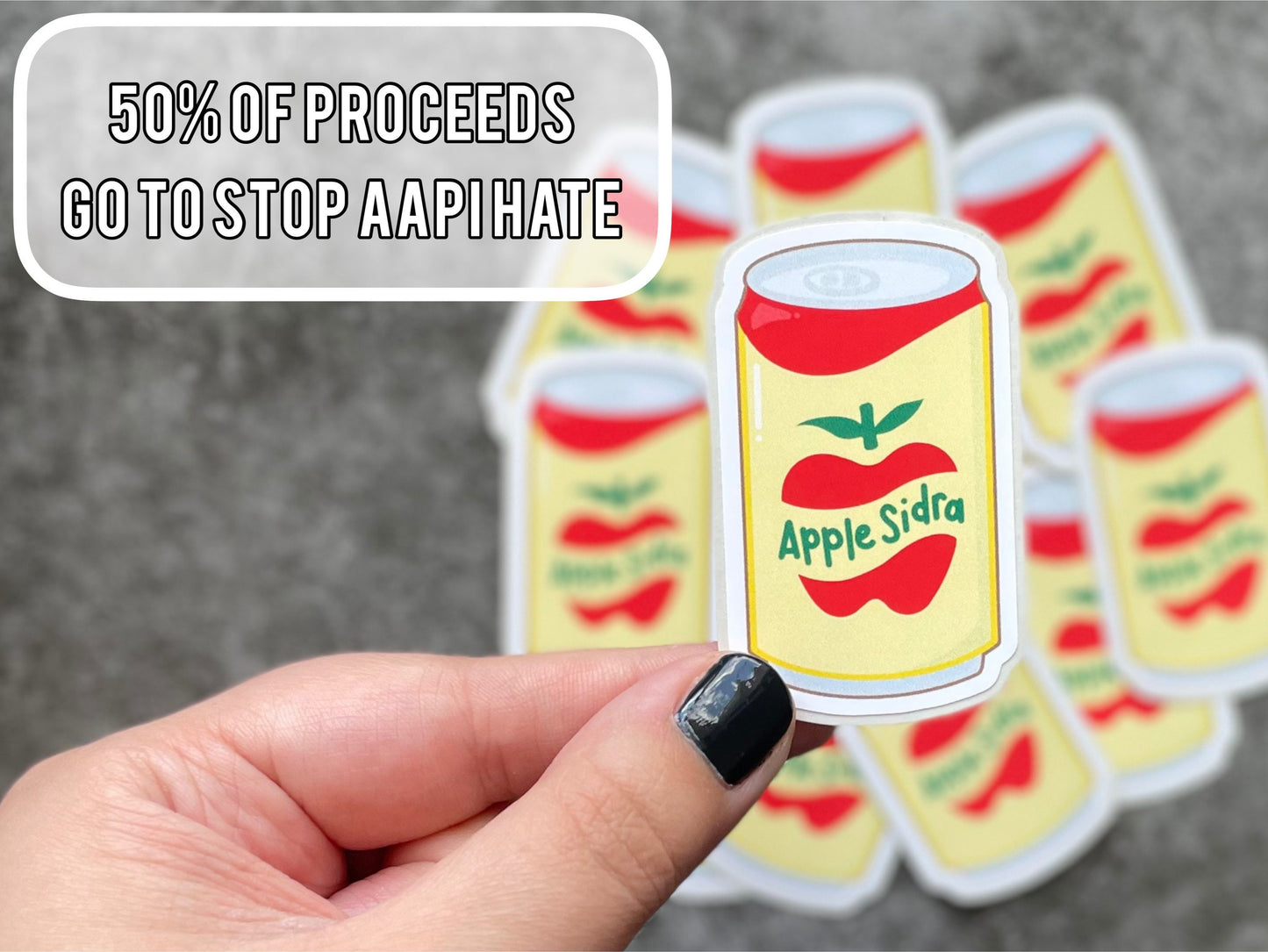 Apple Sidra FUNDRAISER Sticker