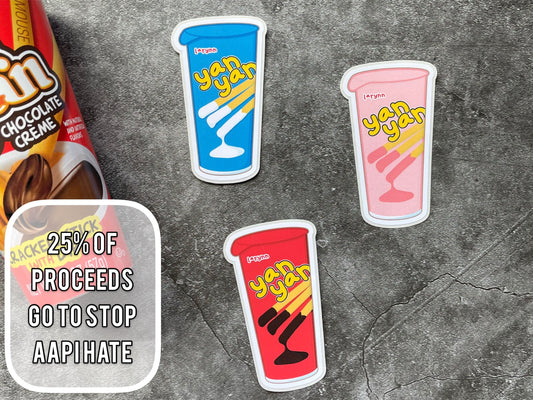 Yan Yan FUNDRAISER Sticker Pack