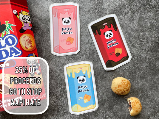 Hello Panda FUNDRAISER Sticker Pack
