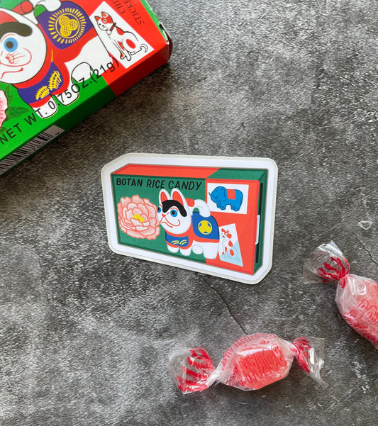 Botan Rice Candy FUNDRAISER Sticker