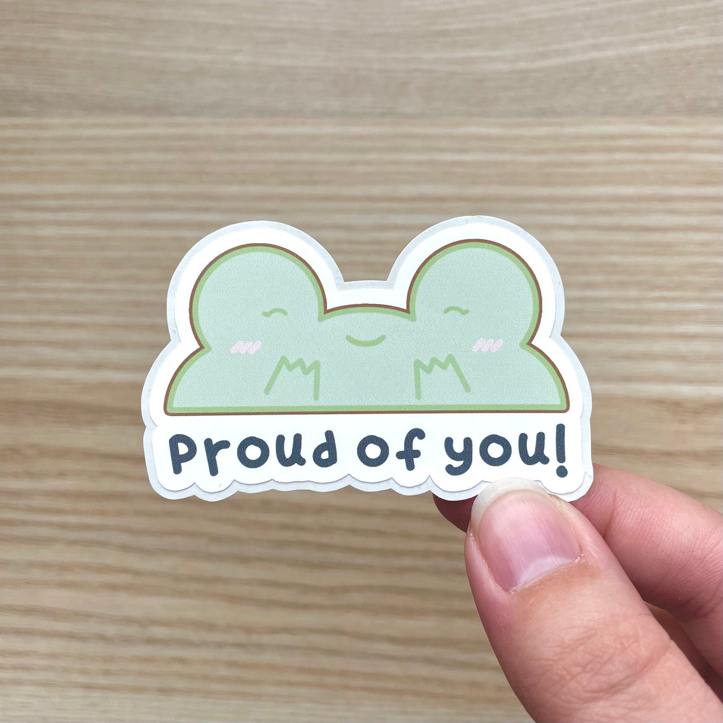 Frog Affirmations Sticker Pack