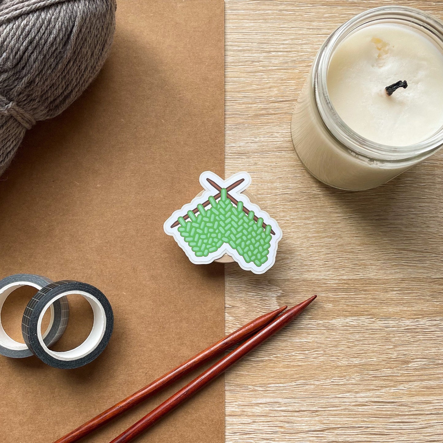 Knit Sticker