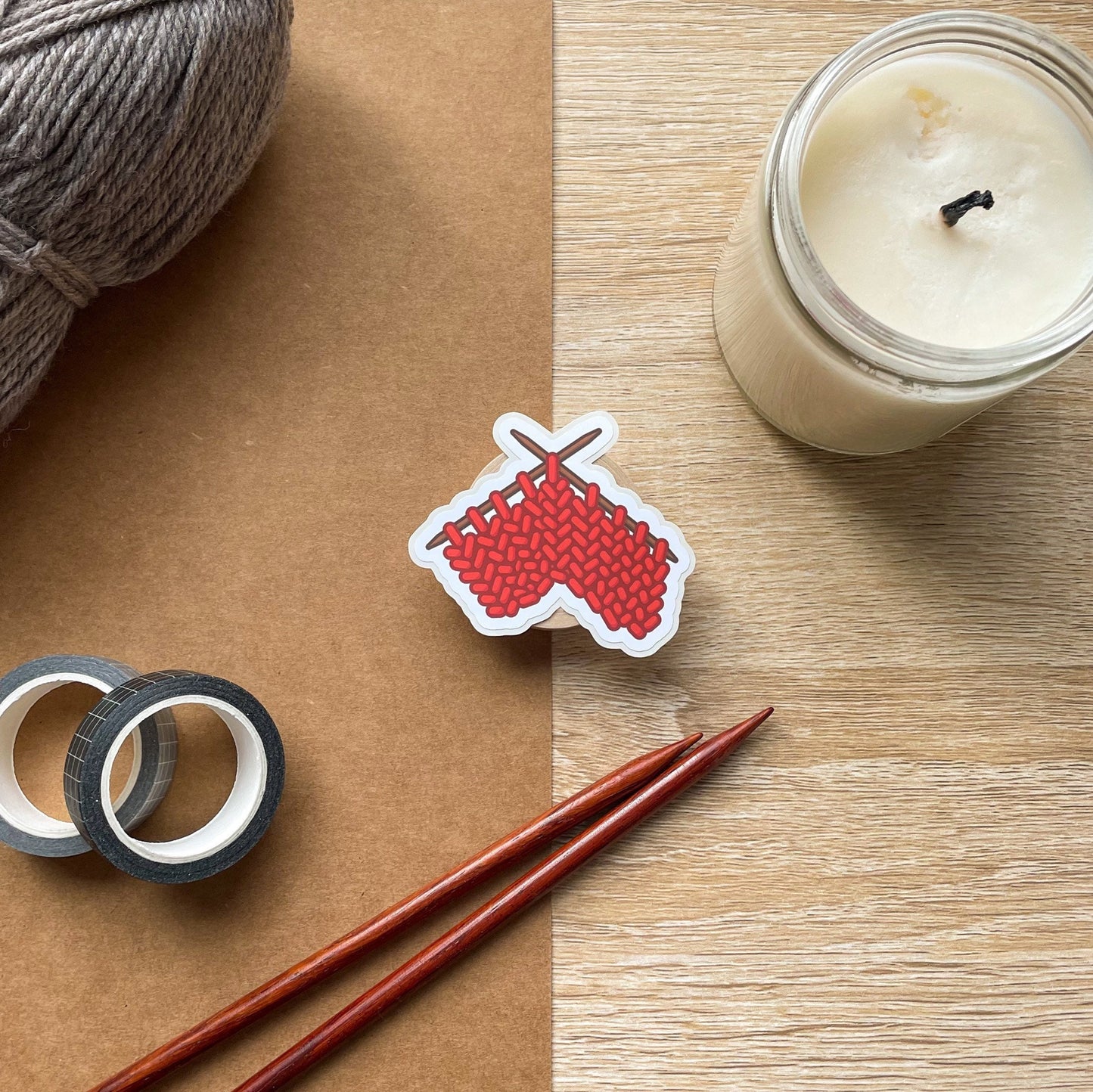 Knit Sticker