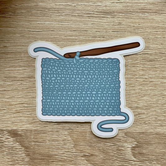 Crochet Sticker