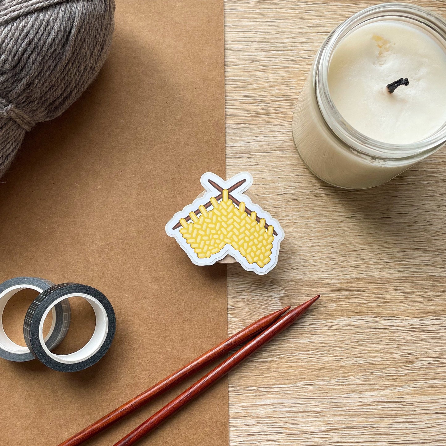 Knit Sticker
