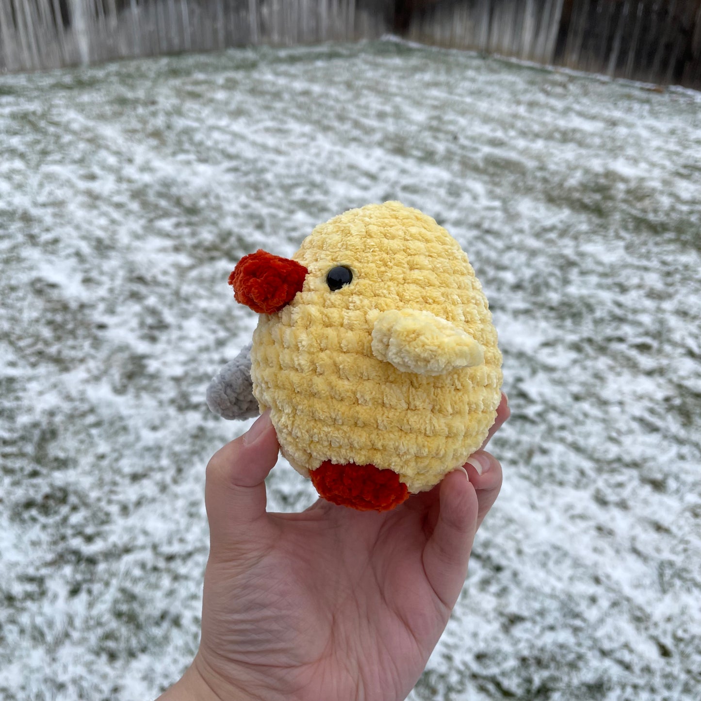 Duck with Toy Knife Plushie