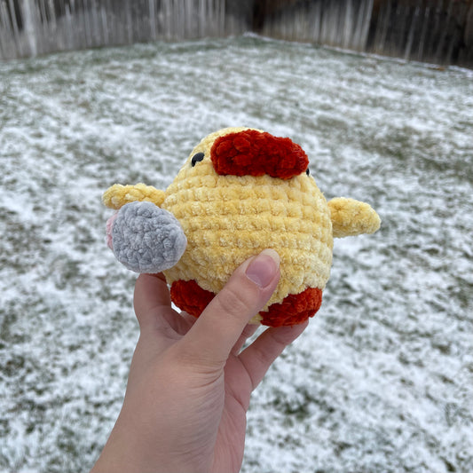 Duck with Toy Knife Plushie