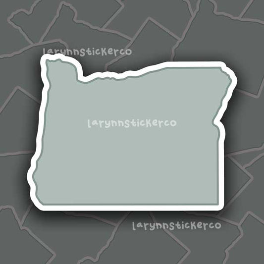 Oregon State Sticker