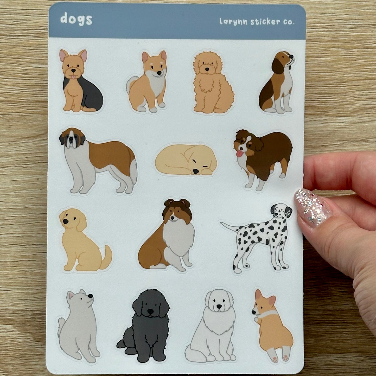 Dogs Sticker Sheet