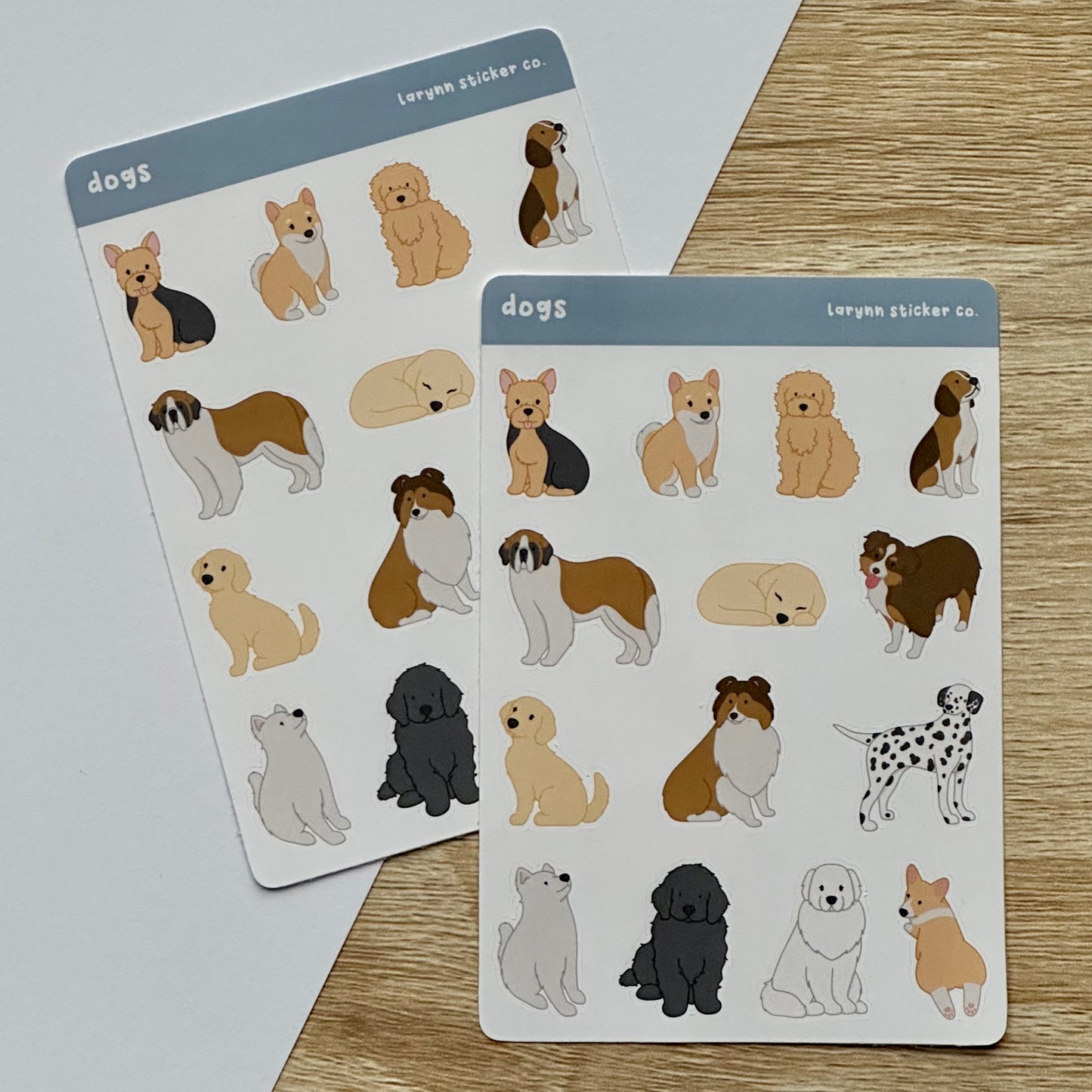 Mini Dogs Sticker Sheet